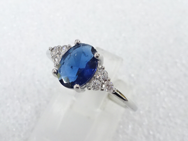 COLORED STONE FASHION RING / JP SIZE 14